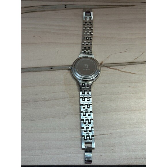 INC International Concepts I.N.C. Women's Watch 36mm Silver Crystal Pearl Face - Picture 5 of 6
